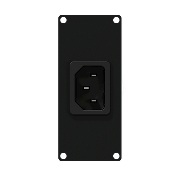 CAYMON CASY 1 space euro power inlet socket - Black (CASY181/B)