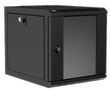 CAYMON Wall mounted 9.5" / 10.5" cabinet - 6 units - 420mm depth - Black