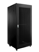 CAYMON 19" rack cabinet - 32 units - 600mm W x 800mm D - Grill front & rear door