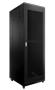 CAYMON 19" rack cabinet - 42 units - 600mm W x 800mm D - Grill front & rear door