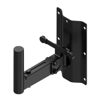 CAYMON Speaker wall mount bracket - 35mm pole - 250mm - Black version (WLB25/B)