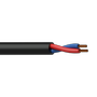 PROCAB Bulk & Accessories Loudspeaker cable - 2 x 1.5 mm² - 16 AWG - CCA - 100 meter - black