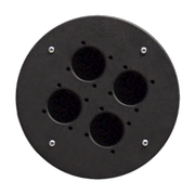 PROCAB Bulk & Accessories 4 x schuko hole center plate