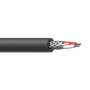 PROCAB Bulk & Accessories DMX-AES cable - flex 2 x 0.34 mm² - 22 AWG - HighFlex™ - 100 meter, dark grey