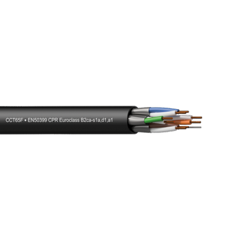 PROCAB Contractor Series Networking cable - CAT6A - U/FTP - solid 0.25 mm² - 23 AWG - EN50399 CPR Euroclass B2ca-s1a, d1, a1 - 305 m plastic reel (CCT65F-B2CA/3)