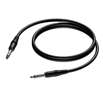 PROCAB Basic Series 6.3 mm Jack male stereo - 6.3 mm Jack male stereo - 3 meter (CAB610/3)