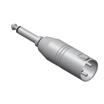 PROCAB Basic Series Adapter - XLR male - 6.3 mm Jack male mono - Adapter (VC126)