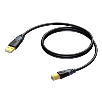 PROCAB Classic Series USB A - USB B - 1,5 meter (CLD610/1.5)