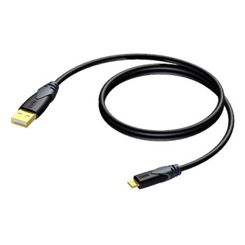 PROCAB Classic Series USB A - USB micro A - 1,5 meter (CLD612/1.5)