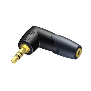 PROCAB Classic Series Adapter - 3.5 mm Jack female stereo - 3.5 mm Jack male stereo - 90° angled (CLP204)