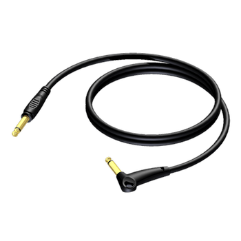 PROCAB Reference Series 6.3 mm Jack male mono - 6.3 mm Jack male mono - for guitar - 3 meter - hanger (REF650/3-H)