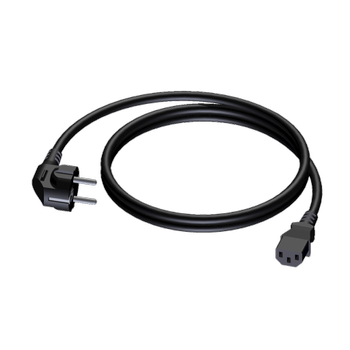 PROCAB Power Series Power cable - schuko male - euro power female - PVC lead - 3 x 1.5 mm² - 1 meter (CAB490/1)