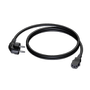 PROCAB Power Series Power cable - schuko male - euro power female - PVC lead - 3 x 1.5 mm² - 1,5 meter