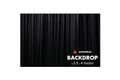 Admiral Staging Backdrop 320 g/m² 3m width x 4m height black