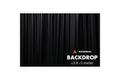 Admiral Staging Backdrop 320 g/m² 3m width x 5m height black