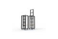 Admiral Staging Sidelight tower asymmetrical wide 60x203cm (WAM2J10)