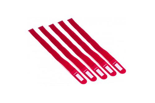 Admiral Staging Cable wrap 55cm red 5 pieces (VECW55RD)
