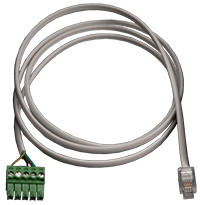 CUE System Serial Cable 5-pin to RJ-14 (CA0183)