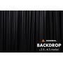 Admiral Staging Backdrop 320 g/m² W 3m x H 4,5m black