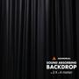 Admiral Staging Soundabsorbing backdrop 500 g/m² W 3m x H 4m black