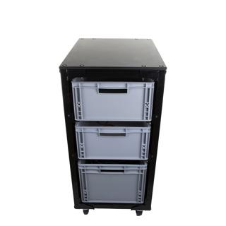 Admiral Staging Storage cart top lid hard plastic board black (WAM2SA64)