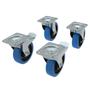 Admiral Staging Castor set Ø160mm 2x swivel w brake 2x no brake