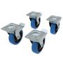 Admiral Staging Castor set Ø160mm 4x swivel with brake