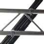 Admiral Staging Multibracket for sunstrip black (RIHAMB10)