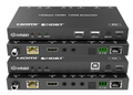 infobit HDMI 4K60 over HDBaseT extenders (Tx and Rx), 100m for  4K/60Hz. KVM.