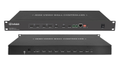 infobit 4K60 HDMI Video Wall Controller, 4x HDMI IN, 2x DP input,  9x HDMI OUT. Seamless, flexible layers.