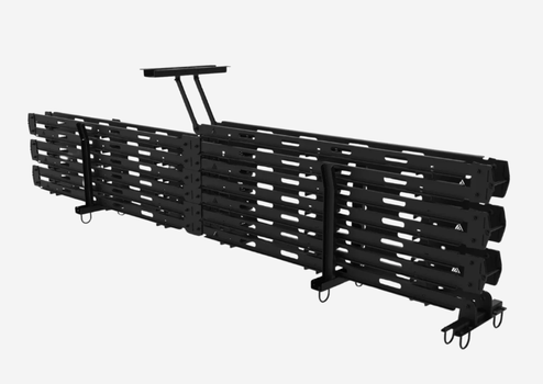 Admiral Staging L cable guide base 3m - H 19.5m black (RIKGL319B)