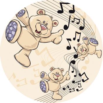Quickie Eikebeskytter Dancing Bear 24" (062553-002)