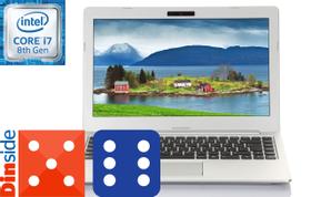 Talisa U831 13.3" QHD+ IPS glossy, 8. gen Intel Core i7-8550U, 32GB, 512GB PCIe SSD, 1TB HDD, Thunderbolt 3/USB-C, Uten operativsystem,  18mm, 1.3kg (U831-V2-CFB4-)