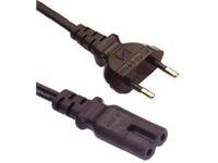 Multicom Strømkabel, 2-polet uten jord 2 meter