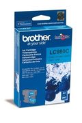 Brother LC980C Blekkpatron for ca. 260 A4 sider, cyan