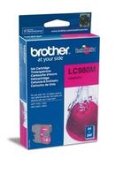 Brother LC980M Blekkpatron for ca. 260 A4 sider, magenta