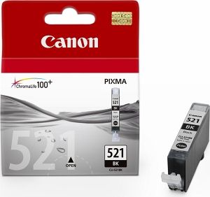 Canon CLI-521BK black ink cartridge (2933B001)