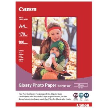 Canon GP-501 - Blank - A4 (210 x 297 mm) - 210 g/m² - 100 ark fotopapir - for PIXMA iP5300, iP90, MG2555, mini260, MP180, MP490, MP510, MP550, MP560, MP960, MX330 (0775B001)