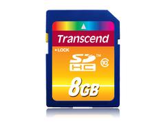 Transcend 8GB SDHC Ultimate, SD 3.0, Class 10 20MB/s