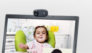 Logitech HD WEBCAM C310, 720p videosamtaler,  5MP kamera, mikrofon (960-000586)