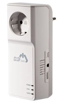 CLSF Ring Hytta Varm FC300 GSM Fjernstyrt kontakt, Temperatursensor,  Strømbruddvarsel,  Ring/ SMS/ App GRATIS FRAKT! (FC300)