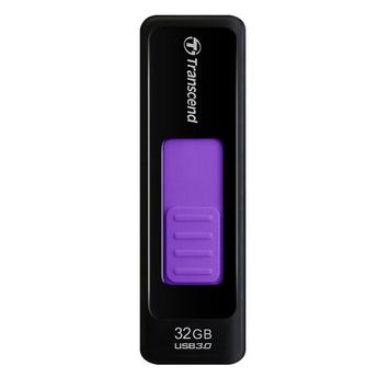 Transcend JETFLASH 760 32GB USB 3.0 USB3.0,  Capless, black/ purple (TS32GJF760)