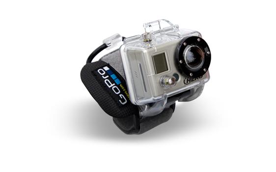 GoPro Wrist Housing - Håndleddsbag for digitalfotokamera med linser - polykarbonat - for HD Helmet HERO; HD HERO 960; HD Hero Naked; HD HERO2; HD Motorsports Hero; HD Surf HERO (AHDWH-001)