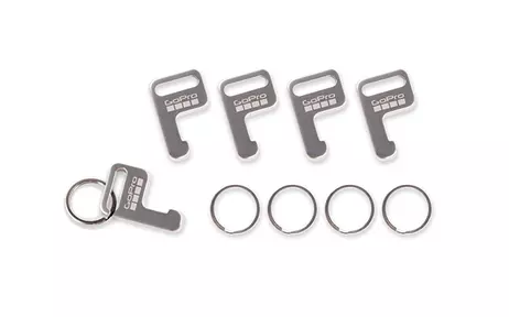 GoPro Wi-Fi Remote Attachment Keys & Rings - Fester og ringer til fjernkontroll, 5 stk