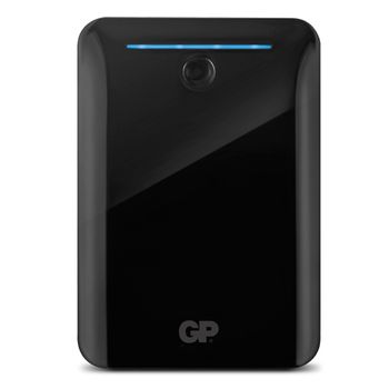 GP GL301 Portabel PowerBank 10400mAh 2 x 5V USB (1A + 2.1A), Svart (405029)