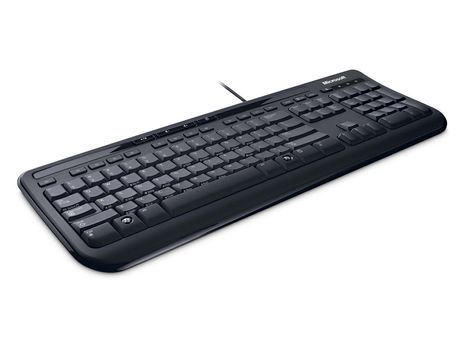 Microsoft Wired Keyboard 600 USB, Sølebestandig,  Quiet, Nordisk (ANB-00009)