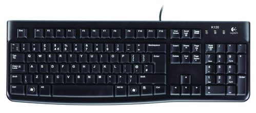 Logitech Keyboard K120 USB Nordic Vannavstøtende (920-002822)