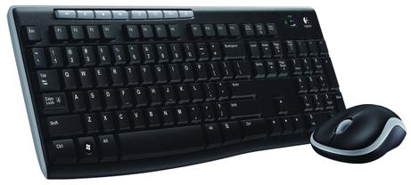 Logitech MK270 Wireless Desktop Combo Nordisk layout, mus og tastatur (920-004535)