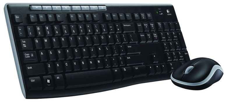 Logitech MK270 Wireless Desktop Combo Nordisk layout, mus og tastatur (920-004535)