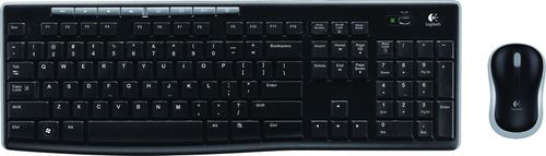 Logitech MK270 Wireless Desktop Combo Nordisk layout, mus og tastatur (920-004535)